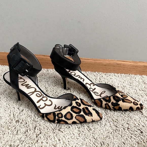 Sam Edelman Shoes - Sam Edelman leopard heels